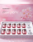 Salmon PDRN Pink Cocktail Facial Serum – Hyaluronic Acid Skin Conditioning & Radiance Support Treatment (5ml × 10 Vials)