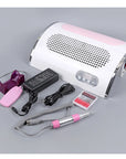4-in-1 Professional Nail Station – 54W UV LED Lamp, 25,000 RPM Nail Drill & Dust Collector