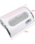 4-in-1 Professional Nail Station – 54W UV LED Lamp, 25,000 RPM Nail Drill & Dust Collector