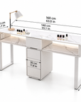 Luxury Double Manicure Nail Table