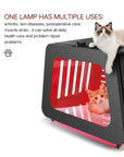 THEIA VetRed Elite 5-Spectrum Red Light Therapy Chamber for Dogs & Cats – 630nm–850nm Infrared Pet Wellness & Relaxation System