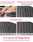 Professional Rolling Pedicure Footrest – Padded Salon Foot Rest with Storage Platform