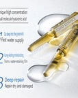 Professional Skin Booster Ampoule Collection – Hyaluronic Acid, Six Peptides & Fullerene Facial Treatment Set (28 Bottles)