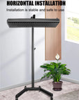 Theia Adjustable LED Light Therapy Stand – Vertical & Horizontal Mount | Fits Full-Body & Half-Body Panels