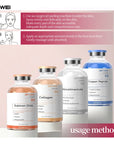 THEIA Professional Skin Booster Serum Collection – Salmon PDRN, Copper Peptide, Vitamin C, Hyaluronic Acid & Glutathione Facial Treatments