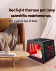 THEIA VetRed Elite 5-Spectrum Red Light Therapy Chamber for Dogs & Cats – 630nm–850nm Infrared Pet Wellness & Relaxation System
