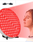 THEIA HaloLuxRed Professional Red Light Therapy Lamp – 660nm & 850nm Near Infrared LED Panel with Adjustable Stand