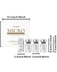CollagenPeptide Micro-Roller Skin Renewal System – 0.25mm Acetyl Hexapeptide, Collagen & Hyaluronic Acid Facial Kit