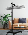 Theia Adjustable LED Light Therapy Stand – Vertical & Horizontal Mount | Fits Full-Body & Half-Body Panels