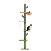Cactus 5-Tier Floor-to-Ceiling Cat Tower