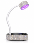 Rhinestone UV/LED Nail Lamp – 36W Rechargeable Gooseneck