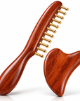 Massage Comb & Gua Sha Facial Massage Set – 2 Pieces
