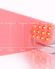 Compact Red & Near-Infrared LED Light Panel – 12 LEDs, 660nm & 850nm