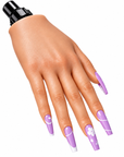 Professional Silicone Practice Hand for Acrylic Nails – Flexible Nail Training Hand