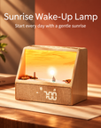Sunrise Wake-Up Light Alarm Clock with White Noise, Night Light & Digital Clock
