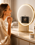 Luxury AI Skin Analyzer Mirror Pro Multi-Spectrum Facial Skin Analysis System with HD Smart Display