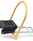 Professional Adjustable Hydrotherapy Head Spa Rack with Water Circulation Arch & Neck Cushion