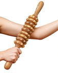 Theia Premium Handcrafted Sculpt Wood Massage Roller