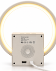 Sunrise Alarm Clock with Ring LED Light, Bluetooth Speaker, White Noise & Sleep Timer