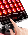 8 Modes Red Light Therapy Panel with 660nm / 850nm / 590nm / 415nm – Mini Desktop LED Device