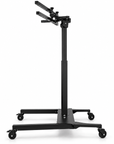 Professional Electric Red Light Panel Stand – Motorized Height Adjustment, 360° Rotation & 4-Panel Mount