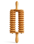 Theia DualCore Wooden Body Roller – Deep Tissue Meridian Massager