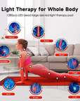 Theia Red Light Therapy Mat for Full Body – Infrared 660nm/850nm Flexible Wellness & Recovery Red Infrared Light Therapy for Whole Body