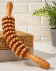Theia Premium Handcrafted Sculpt Wood Massage Roller