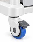 Professional Mobile Beauty Trolley with 3 Drawers, Equipment Platform & Lockable Wheels