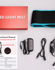 Theia Advanced Red Light Therapy Belt - 660nm:850nm Red+Infrared LED, 105pcs 5050 SMD LED - Pain Relief, Fat Reduction, Body Contouring