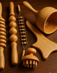 6 In 1 Wood Therapy Massage Tool Set