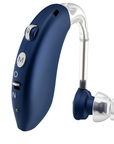 Mini Rechargeable Digital Hearing Aid – BTE Sound Amplifier for Elderly, Portable with Adjustable Tone