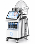 10-in-1 Hydro Dermabrasion & Oxygen Facial Machine with LED Therapy Dome – 2026 Advanced