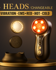 Ultra Facial Therapy PRO – Red & Blue Light Facial Machine for Wrinkle Reduction & Acne Treatment