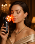 Ultra Facial Therapy PRO – Red & Blue Light Facial Machine for Wrinkle Reduction & Acne Treatment