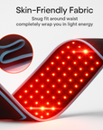 Theia Advanced Red Light Therapy Belt - 660nm:850nm Red+Infrared LED, 105pcs 5050 SMD LED - Pain Relief, Fat Reduction, Body Contouring