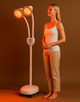 Theia Infrared Relief Pro – Dual-Head Heat Therapy Lamp with Stand