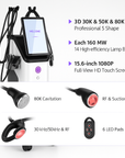 ProSculpt 4-in-1 Cavitation & RF Body Contouring Machine