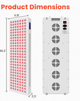 Theia Red PLUS P1500 – High-Intensity Red & Infrared Therapy Panel