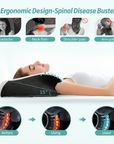 THEIA Ultimate Sleep Pro – Ergonomic Memory Foam Pillow for Neck & Spine Alignment