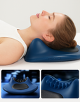 EMS Pulse Neck Pillow Massager – Electric Cervical Stretcher with Heating and Vibration for Muscle Relaxation