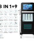 Theia HydraGlow Master 17-in-1 Hydra Dermabrasion Facial Machine | Professional Skin Care System for Spa & Salon