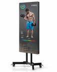 THEIA Fitness Magic Mirror – 43 Smart Touch Screen Fitness Mirror | Full HD IPS Display | WiFi Bluetooth | Home Gym Workout Mirror