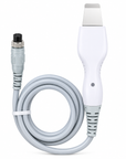 Ultrasonic Skin Scrubber Replacement Handpiece with Cable for Compatible Facial Machines