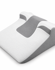 Ergonomic Bed Wedge Pillow – Memory Foam Incline Sleeping Cushion with Neck Support for Back & Side Sleepers