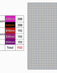 Theia TL2000 Pro Biggest Full Body Red Light Therapy Device 1200 pcs LEDs 3w Led Chips 630nm 660nm 810nm 830nm 850nm