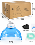 Hydrogen Oxygen Facial Dome with Nano Mist Spray & LED Light