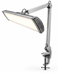 Professional 45W Dimmable LED Beauty Salon Task Lamp – Touch Control, 6000K Daylight & Adjustable Clamp Arm
