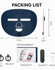 Professional Ultra-light LED Facial Mask – Red Light & Near-Infrared Skin Therapy
