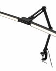 Professional Dual-Head LED Beauty Lamp – 30W, 360 LEDs, Adjustable Swing Arm & Dimmable Salon Lighting